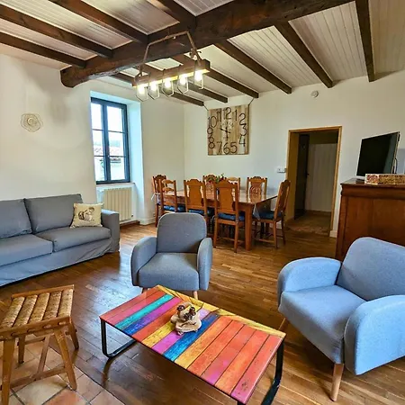 Сasa de vacaciones Maison Spacieuse Avec Piscine Chauffée, Jardin Clos, Terrasses, Cheminée, Et équipements Bébé Inclus. - Fr-1-653-183