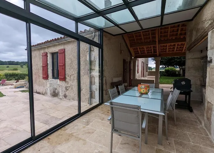 Casa de Férias Maison Spacieuse Avec Piscine Chauffee, Jardin Clos, Terrasses, Cheminee, Et Equipements Bebe Inclus. - Fr-1-653-183 Pereuil